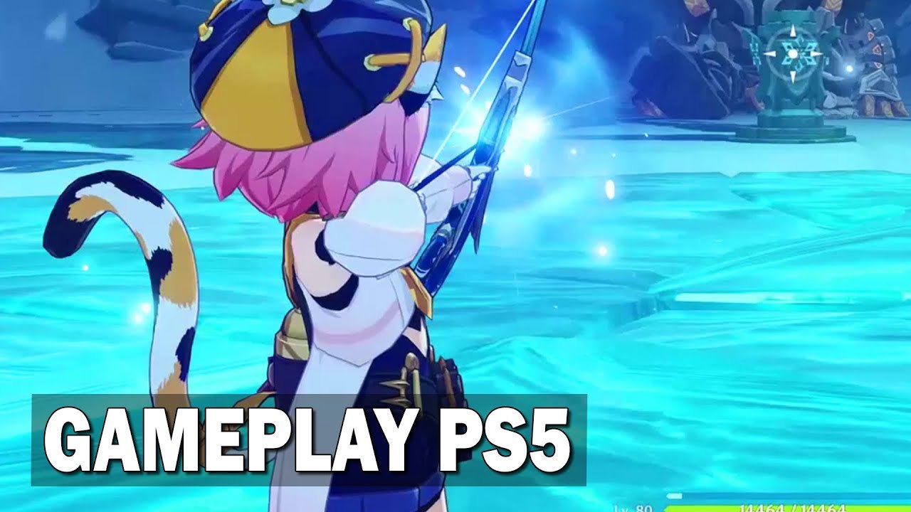 GENSHIN IMPACT : PS5 Gameplay 8 min Officiel