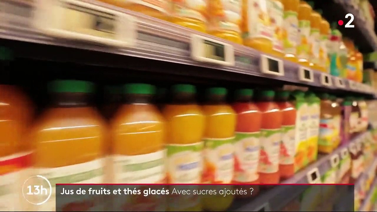 Consommation : les jus de fruits et thés glacés, le paradis des sucres ajoutés ?