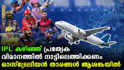 Australian players requested for special flight to return