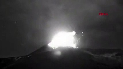 Etna Yanardağı yeniden faaliyete geçti