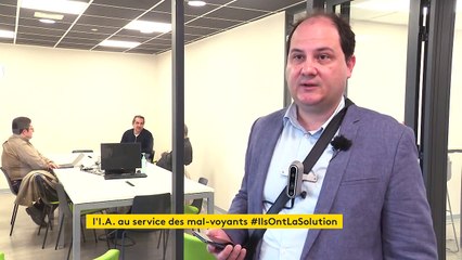 A Marseille, une entreprise invente un assistant visuel intelligent pour faciliter les déplacements des malvoyants