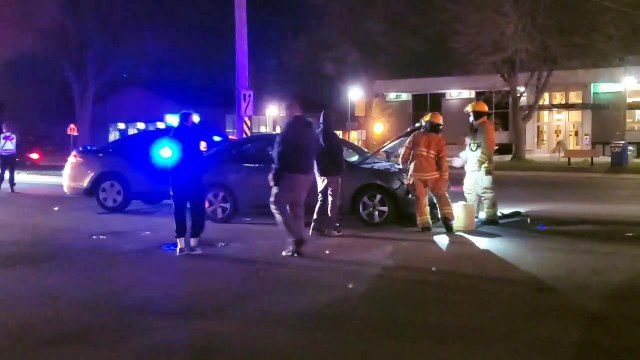 Accident La Prairie 24 avril (Le Reflet - Erick Rivest)