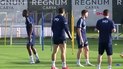 Fenerbahçe, Aytemiz Alanyaspor maçı hazırlıklarını Antalya'da sürdürdü