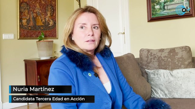 La candidata de Tercera Edad en Acción: Hay que eliminar gasto inútil e invertirlo en los mayores
