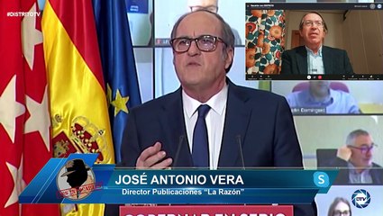 José Antonio Vera: “Gabilondo está trastocando su personalidad en esta campaña, se ha entregado a la estrategia de Moncloa”