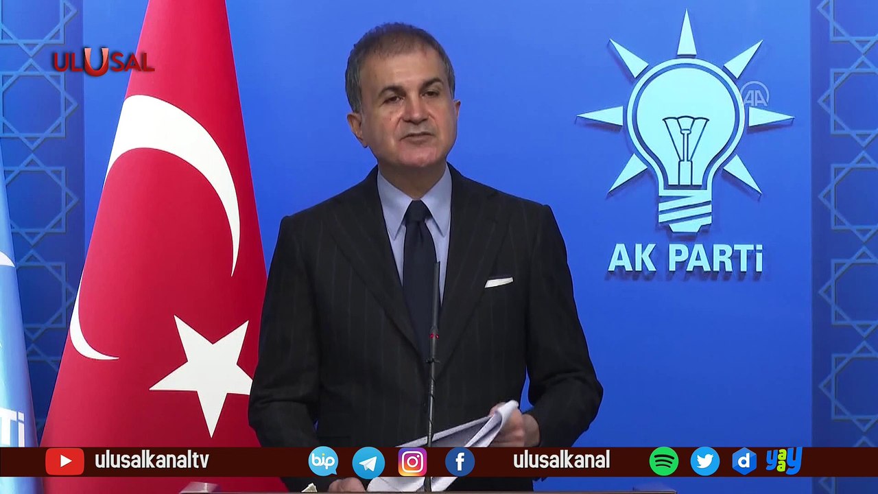 AK Parti Sözcüsü Ömer Çelik: ''AİHM'nin Perinçek davasında 1915'in soykırım olarak nitelenemeyeceği tescillenmiştir''