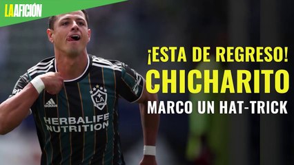¡Lo hizo de nuevo! 'Chicharito' Hernández marca hat-trick en el triunfo del LA Galaxy