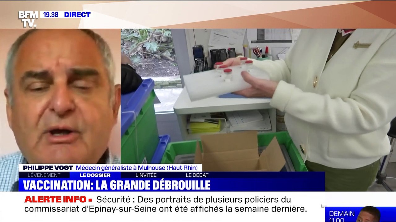 Philippe Vogt: "Être obligé de jeter des doses de vaccins, c'est un constat d'échec effrayant" - 27/04