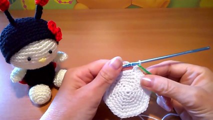 Coccinella Uncinetto  Amigurumi Tutorial - Ladybug Crochet - Mariquita Crochet