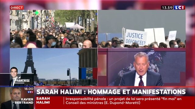 Philippe Ballard pour sa dernière sur LCI le dimanche 25 avril 2021