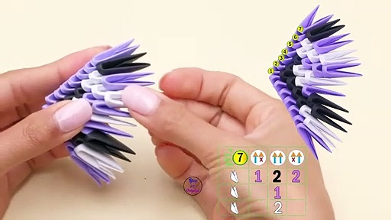 Butterfly Violet - Ying 3D Origami