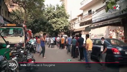 Covid-19 : l'oxygène, une denrée de plus en rare en Inde