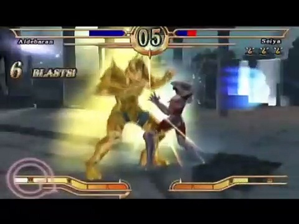 Saint Seiya PS2 Combo Sanctuary POPE ALDEBARAN