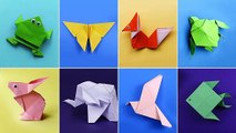 Easy Origami Animals | Origami Wild Animals Making | Learn How To Make Animals With Paper By 92 Craf