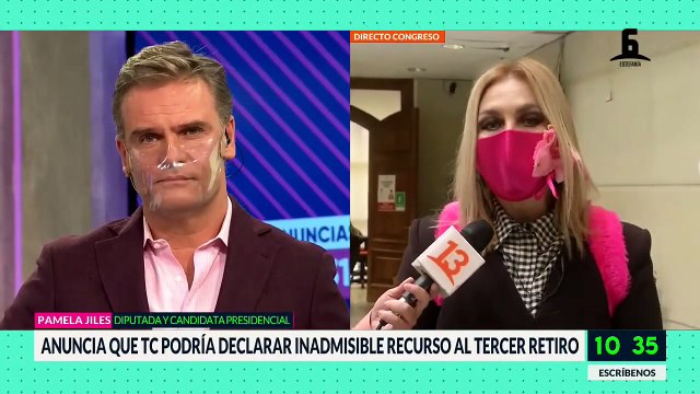 El tenso momento entre Pamela Jiles y Sergio Lagos: “No me interrumpa no sea insolente”