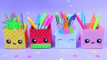 How To Make A Paper Pen Holder / Diy Paper Pen Holder / Easy Origami Tutorial