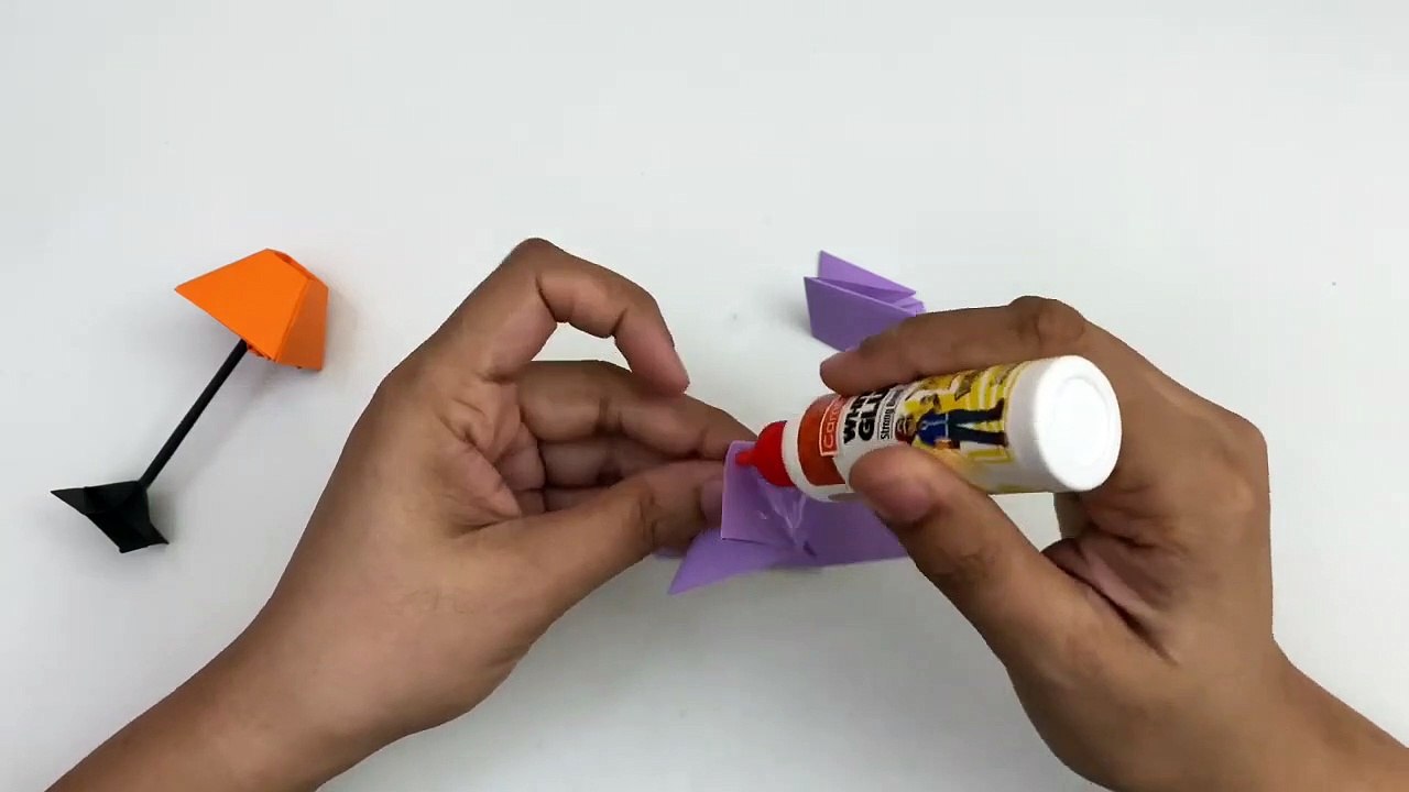 Diy Mini Paper Floor Lamp / Paper Craft / Easy Origami  Floor Lamp Diy / Paper Crafts Easy