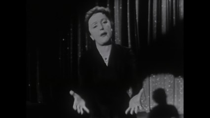 Edith Piaf - Black Denim Trousers and Motorcycle Boots