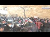 مواجهات بين القوى الأمنية ومتظاهرين عند أبواب الجامعة الأميركية في بيروت