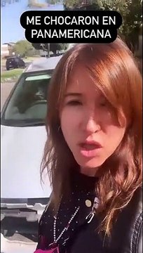 El susto de Valeria Archimó tras sufrir un fuerte accidente en Panamericana