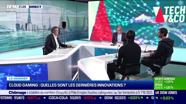 Les dernières innovations du cloud gaming, les plateformes Piepacker et Blacknut,... Le débrief de l'actu tech du mardi - 27/04