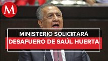 _Sabemos dónde está_; FGJ de CdMx solicitará hoy desafuero de Saúl Huerta, diputado acusado de abuso