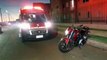 Homem e mulher ficam feridos em acidente de trânsito envolvendo duas motos no Riviera