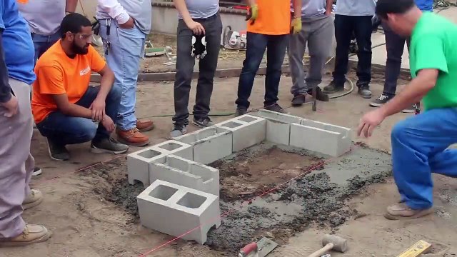 How To Build A Fire Pit With Concrete Patio Diy