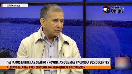 “Estamos entre las cuatro provincias que más vacunó a sus docentes”