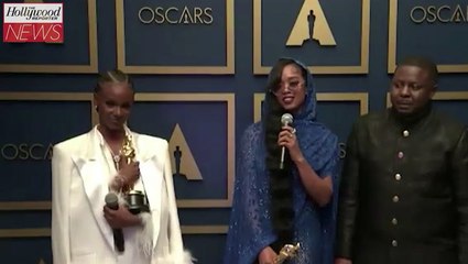 H.E.R. on Winning Best Original Song For 'Fight For You' From 'Judas the Black Messiah' | Oscars 2021