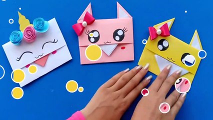 How To Make A Paper Envelope.Super Easy Origami Envelope Tutorial