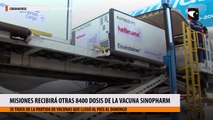 Coronavirus Misiones recibirá otras 8400 dosis de la vacuna Sinopharm