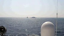 US Military News • Iranian Vessel Forces US Ship to make Defensive Maneuver Arabian Gulf 02 Apr 2021