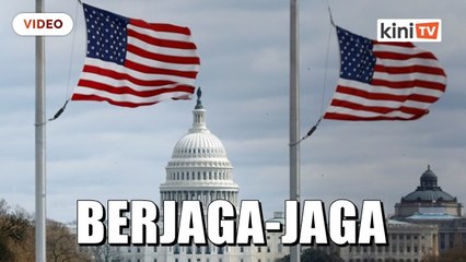 Keselamatan Capitol diperketat menjelang perutusan Biden
