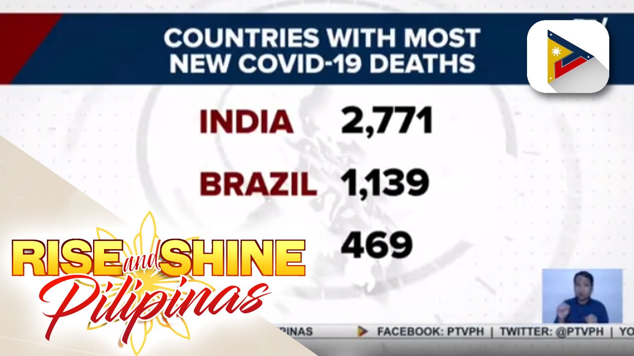 Mga namatay dahil sa COVID-19 sa buong mundo, umabot na sa higit 3 milyon
