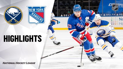 Sabres @ Rangers 4/27/21 | NHL Highlights