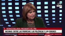 Patricia Bullrich reconoció en vivo que le entregaría las Malvinas a Pzifer