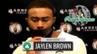 Jaylen Brown Postgame Interview | Celtics vs Thunder