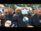 تحرك أمام المحكمة العسكرية في بيروت للمطالبة بإطلاق سراح الموقوفين خلال أحداث طرابلس الأخيرة
