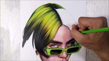 Drawing Billie Eilish - Woa Art