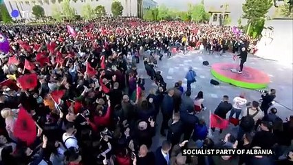 Albania PM declares victory but opponents cry foul