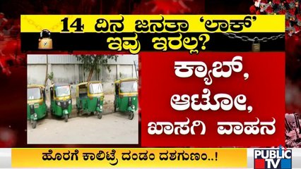 ಜನತಾ ಲಾಕ್ ಡೌನ್ ವೇಳೆ ಶಾಲಾ-ಕಾಲೇಜು, ಗಾರ್ಮೆಂಟ್ಸ್ ಕಾರ್ಖಾನೆ,ಶಾಪಿಂಗ್ ಮಾಲ್ ಬಂದ್ | Janata Lock Down