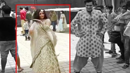 Shivangi Joshi Yeh Rishta का सेट छोड़ असली बाराती संग नाची; Watch video | FilmiBeat