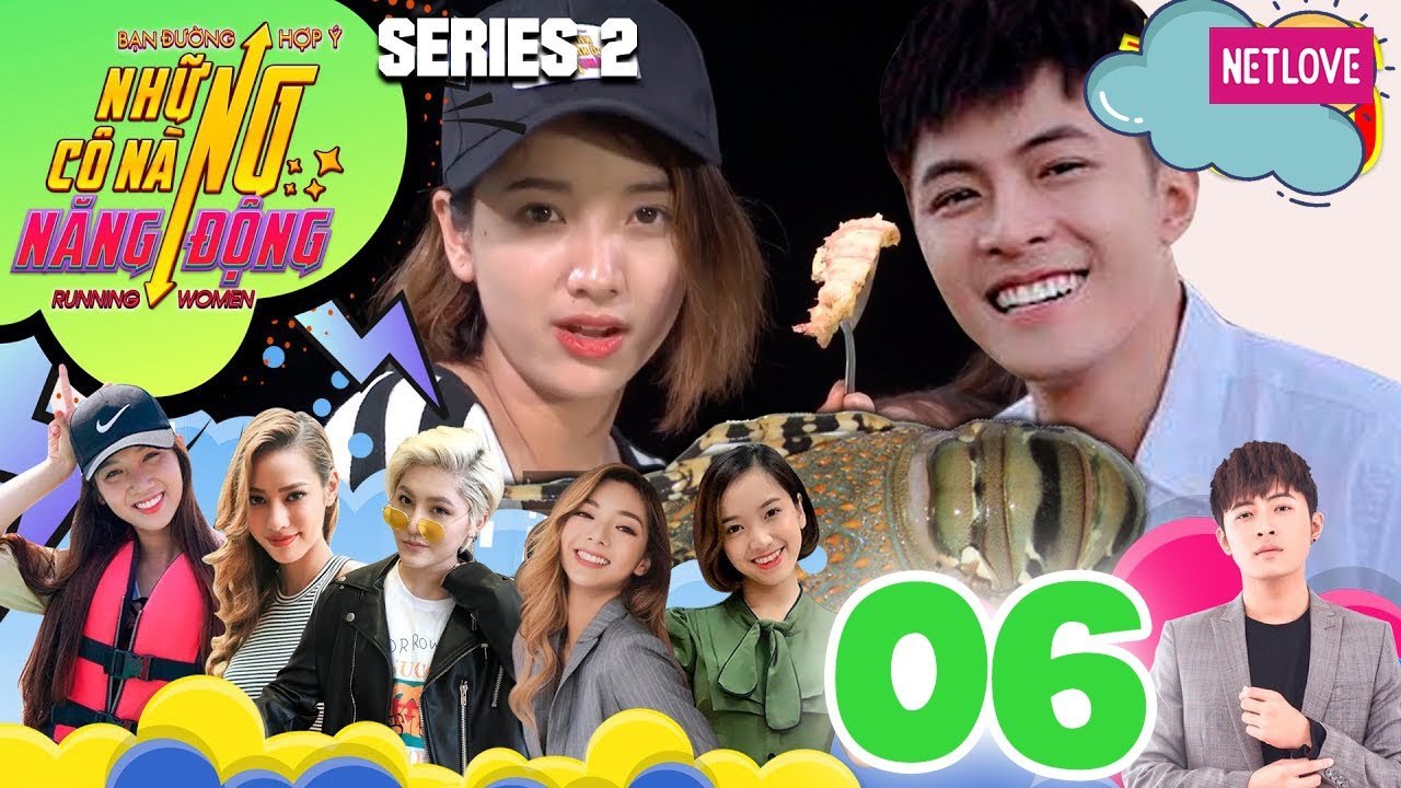 Running Women | Mùa 2 - Tập 06: Gin Tuấn Kiệt dùng nhan sắc mua tôm hùm 100nghìn chiêu đãi chị em