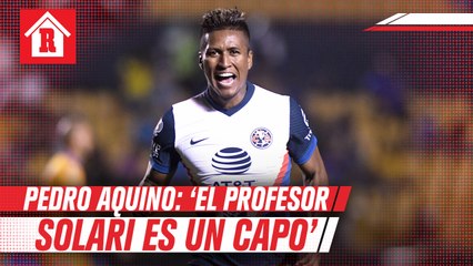Pedro Aquino: "El profesor Solari es un Capo"