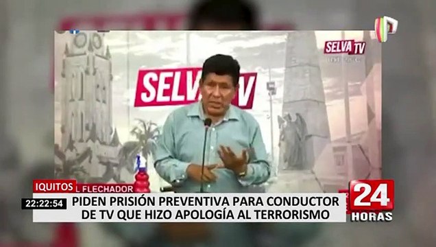 Iquitos: denuncian y solicitan prisión preventiva contra comunicador por apología al terrorismo