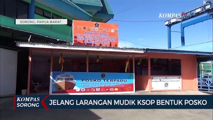 Jelang Larangan Mudik KSOP Bentuk Posko