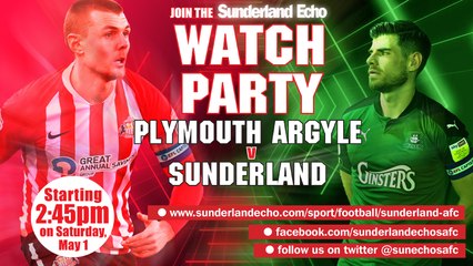 Скачать видео: Plymouth Argyle v Sunderland - Watch Party