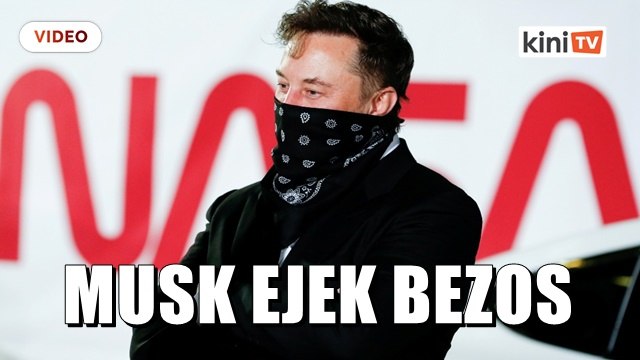 Musk dan Bezos 'bertembung' kerana kontrak kapal angkasa