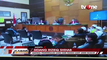 HRS Terjerat Dugaan Pemalsuan Tes Swab, Saksi Kunci Hadir